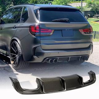 Aizmugurējā bampera difuzors V2 (F85, oglekļa šķiedra) BMW X5 F15 2013–2018 foto 1