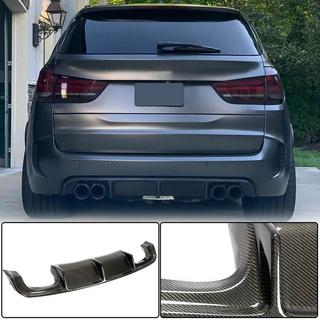 Aizmugurējā bampera difuzors V2 (F85, oglekļa šķiedra) BMW X5 F15 2013–2018 foto 2