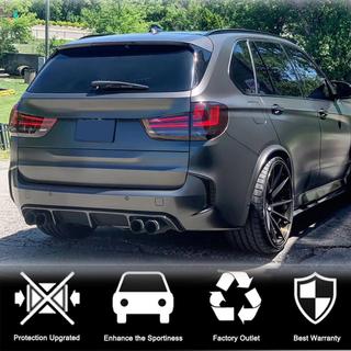 Aizmugurējā bampera difuzors V2 (F85, oglekļa šķiedra) BMW X5 F15 2013–2018 foto 3