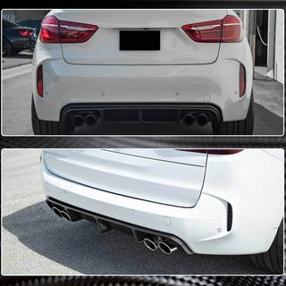 Aizmugurējā bampera difuzors V2 (F85, oglekļa šķiedra) BMW X5 F15 2013–2018 foto 4