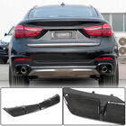 BMW X6 F16 2014–2019 Aizmugurējā bampera difuzors V1 (Base, oglekļa šķiedra) foto 1