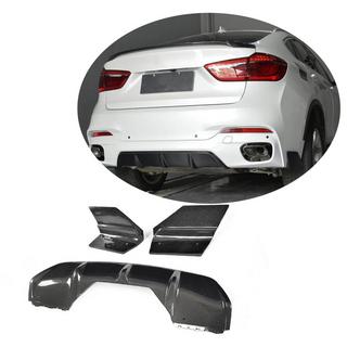 Aizmugurējā bampera difuzors V1 (M-Sport, oglekļa šķiedra) foto 1
