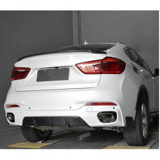 Aizmugurējā bampera difuzors V1 (M-Sport, oglekļa šķiedra) foto 2
