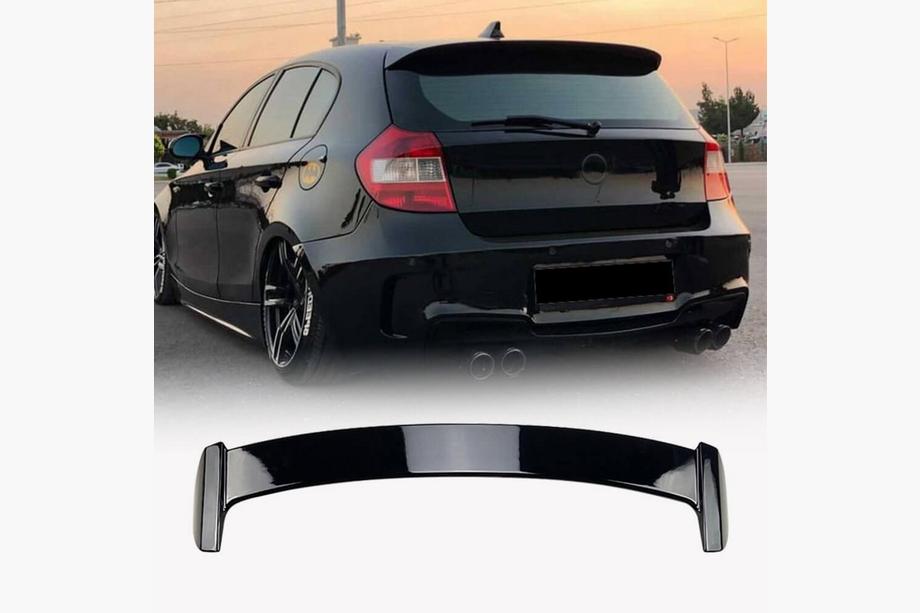BMW 1. sērija E81/E82/E87/E88 2004–2011 Aizmugurējā stikla spoilers no ABS (E81/E87) Image