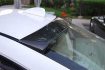 BMW 3. sērija E90/E91 2005–2011 Bagāžnieka vāka spoileris V1 (E90, oglekļa šķiedra) foto 2