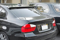 BMW 3. sērija E90/E91 2005–2011 Bagāžnieka vāka spoileris V1 (E90, oglekļa šķiedra) foto 5