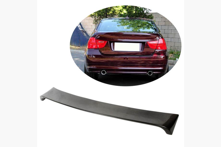 BMW 3. sērija E90/E91 2005–2011 Aizmugurējā loga spoileris, karbons (E92) Image