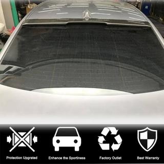 Aizmugurējā stikla spoileris (sedanam, oglekļa šķiedra) BMW 5. sērija E60/E61 2003–2010 foto 2