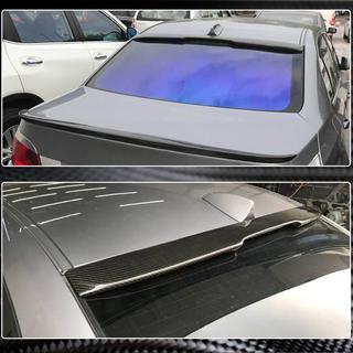 Aizmugurējā stikla spoileris (sedanam, oglekļa šķiedra) BMW 5. sērija E60/E61 2003–2010 foto 3
