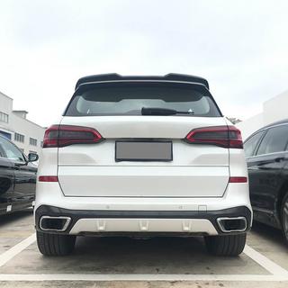 Aizmugurējā stikla spoileris V1 (dabīgais karbons) BMW X5 G05 2019–2026 foto 2
