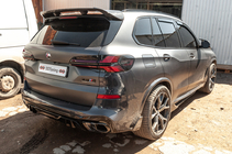 BMW X5 G05 2019–2026 Aizmugurējā stikla spoilers V3 (Īsta oglekļa šķiedra) foto 9