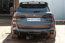 BMW X5 G05 2019–2026 Aizmugurējā stikla spoilers V3 (Īsta oglekļa šķiedra) foto 12