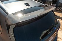 BMW X5 G05 2019–2026 Aizmugurējā stikla spoilers V3 (Īsta oglekļa šķiedra) foto 1