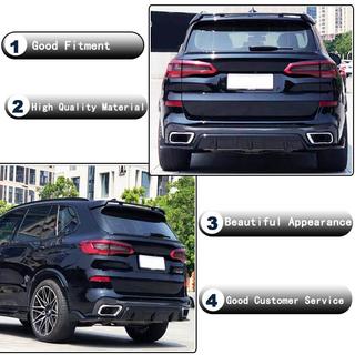 Aizmugurējā stikla spoilers V4 (dabīgais karbons) BMW X5 G05 2019–2026 foto 4