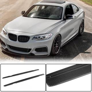 Sliekšņu uzlikas (M-Sport, oglekļa šķiedra) BMW 2. sērija F22/F23 2014–2021 foto 1