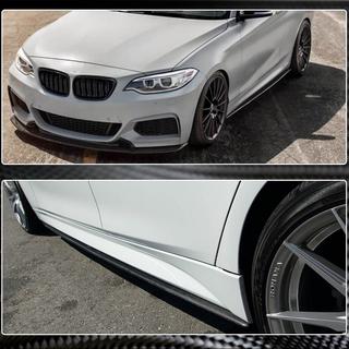 Sliekšņu uzlikas (M-Sport, oglekļa šķiedra) BMW 2. sērija F22/F23 2014–2021 foto 3