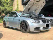 BMW 3. sērija E92/E93 2006–2013 Sliekšņu uzlikas (Oglekļa šķiedra) foto 3
