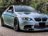 BMW 3. sērija E92/E93 2006–2013 Sliekšņu uzlikas (Oglekļa šķiedra) foto 4