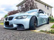 BMW 3. sērija E92/E93 2006–2013 Sliekšņu uzlikas (Oglekļa šķiedra) foto 5