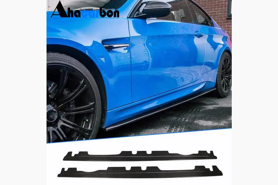 BMW 3. sērija E92/E93 2006–2013 Sliekšņu uzlikas (Oglekļa šķiedra) Image