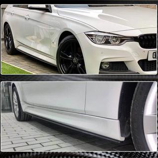 Sliekšņu uzlikas V1 (M-Sport sliekšņiem, oglekļa šķiedra) BMW 3. sērija F30/F31 2012–2019 foto 4