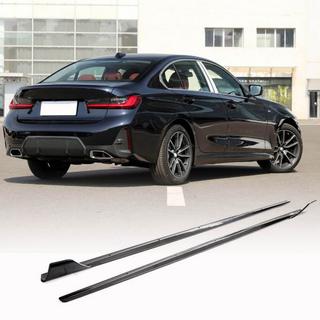 Sānu sliekšņu uzlikas V1 (G20 M-Sport, oglekļa šķiedra) BMW 3. sērija G20/G21 2018– foto 1