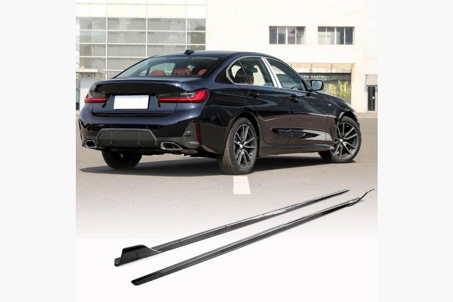 BMW 3. sērija G20/G21 2018– Sānu sliekšņu uzlikas V1 (G20 M-Sport, oglekļa šķiedra) Image