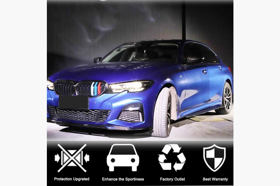 BMW 3. sērija G20/G21 2018– Sliekšņu uzlikas V2 (G20 M-Sport, oglekļa šķiedra) Foto 3