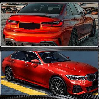 Sliekšņu uzlikas V3 (G20 M-Sport, oglekļa šķiedra) BMW 3. sērija G20/G21 2018– foto 3