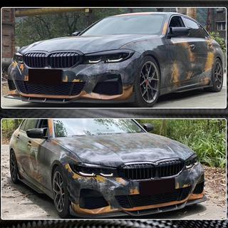 Sliekšņu uzlikas V3 (G20 M-Sport, oglekļa šķiedra) BMW 3. sērija G20/G21 2018– foto 4