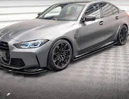 BMW 3. sērija G20/G21 2018– Sliekšņu uzlikas V5 (G80, oglekļa šķiedra) foto 4