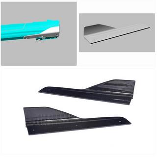 Sānu sliekšņu uzlikas (F32/F33/F36 M-Sport, karbons) BMW 4 sērija F32/F33/F36 2012–2020 foto 2