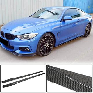 Sliekšņu uzlikas V1 (F32/F33 M-Sport, oglekļa šķiedra) BMW 4 sērija F32/F33/F36 2012–2020 foto 1