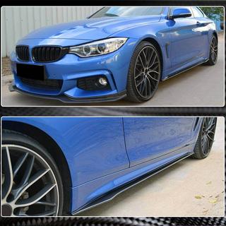 Sliekšņu uzlikas V1 (F32/F33 M-Sport, oglekļa šķiedra) BMW 4 sērija F32/F33/F36 2012–2020 foto 3