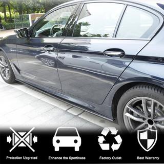 Sānu sliekšņu uzlikas V1 (M-Sport/M5, oglekļa šķiedra) BMW 5. sērija G30/G31 2017–2023 foto 4