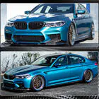 BMW 5. sērija G30/G31 2017–2023 Sānu sliekšņu uzlikas V2 (M-Sport/M5, oglekļa šķiedra) foto 5