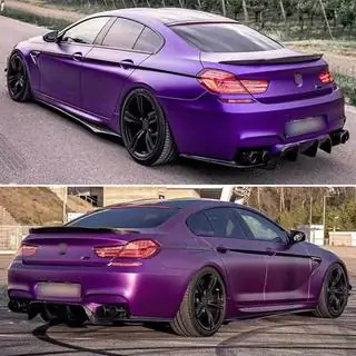 Sānu sliekšņu uzlikas V1 (F06 M-Sport, oglekļa šķiedra) foto 4