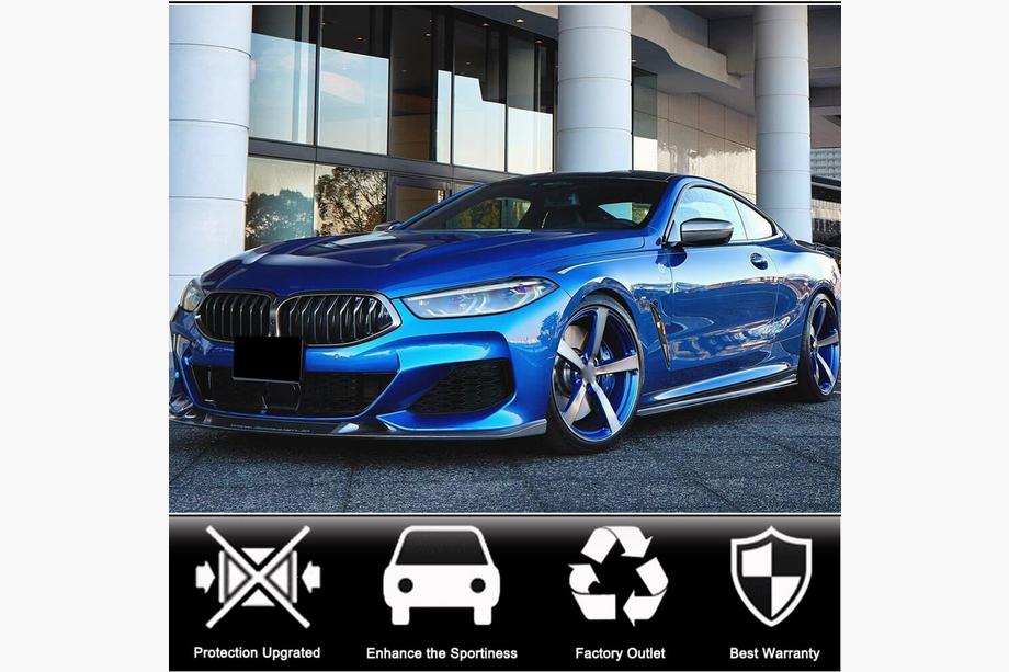 BMW 8. sērija G14/G15/G16 2018– Sliekšņu uzlikas (G14/G15 M-Sport, oglekļa šķiedra) Foto 2