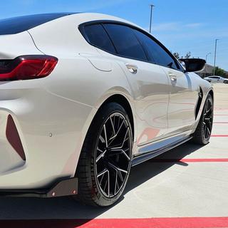 Sliekšņu uzlikas V1 (G16 M-Sport/F93 M8, oglekļa šķiedra) BMW 8. sērija G14/G15/G16 2018– foto 3