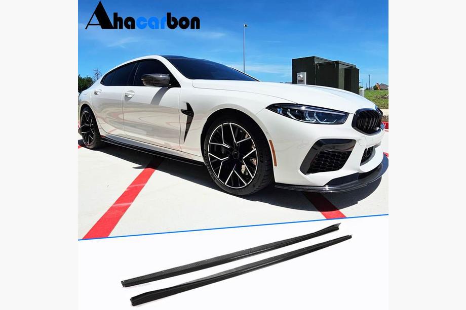 BMW 8. sērija G14/G15/G16 2018– Sliekšņu uzlikas V1 (G16 M-Sport/F93 M8, oglekļa šķiedra) Image