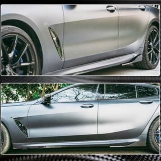 Sliekšņu uzlikas V2 (priekš G16 M-Sport/F93 M8, oglekļa šķiedra) BMW 8. sērija G14/G15/G16 2018– foto 4