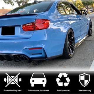 Sliekšņu uzlikas V2 (M3 sliekšņiem, oglekļa šķiedra) BMW 3. sērija F30/F31 2012–2019 foto 2