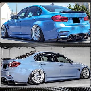 Sliekšņu uzlikas V2 (M3 sliekšņiem, oglekļa šķiedra) BMW 3. sērija F30/F31 2012–2019 foto 3