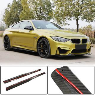 V3 sliekšņu uzlikas (F82/F83, oglekļa šķiedra) BMW 4 sērija F32/F33/F36 2012–2020 foto 1