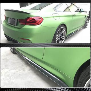V3 sliekšņu uzlikas (F82/F83, oglekļa šķiedra) BMW 4 sērija F32/F33/F36 2012–2020 foto 4