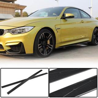 V5 sliekšņu uzlikas (F82/F83, oglekļa šķiedra) BMW 4 sērija F32/F33/F36 2012–2020 foto 1