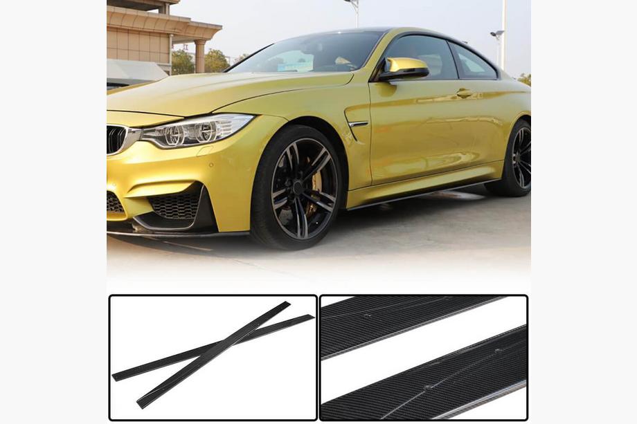 BMW 4 sērija F32/F33/F36 2012–2020 Sliekšņu uzlikas FRP V7 (F82) Image
