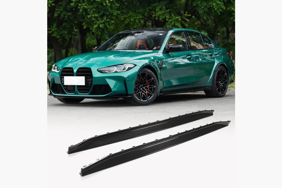 BMW 3. sērija G20/G21 2018– Sliekšņu uzlikas V1 (G80, oglekļa šķiedra) Image