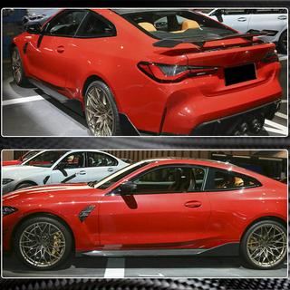 Sliekšņu uzlikas V2 (G82/G83, oglekļa šķiedra) BMW 4. sērija G22/23/26 2020– foto 4