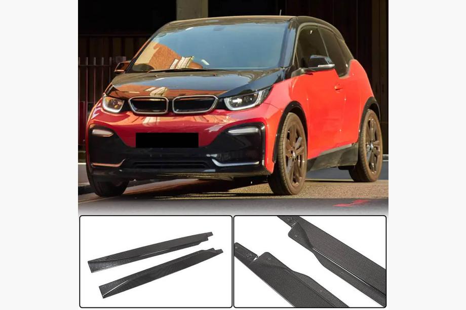 BMW I3 2013–2022 Sliekšņu uzlikas (Oglekļa šķiedra) Image